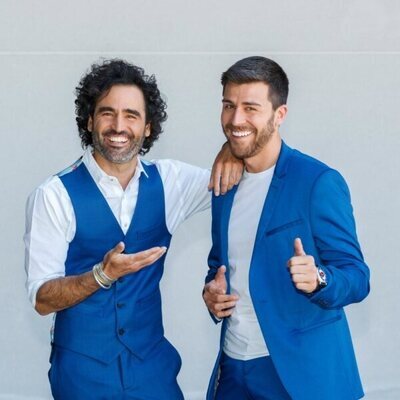 Raúl Gómez y Rodrigo Vázquez, presentadores de La 1