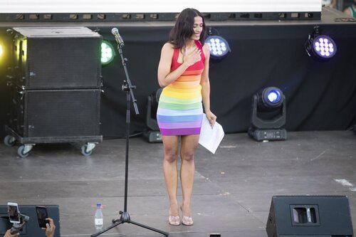 Chanel, emocionada en el pregón del Orgullo de Madrid 2022