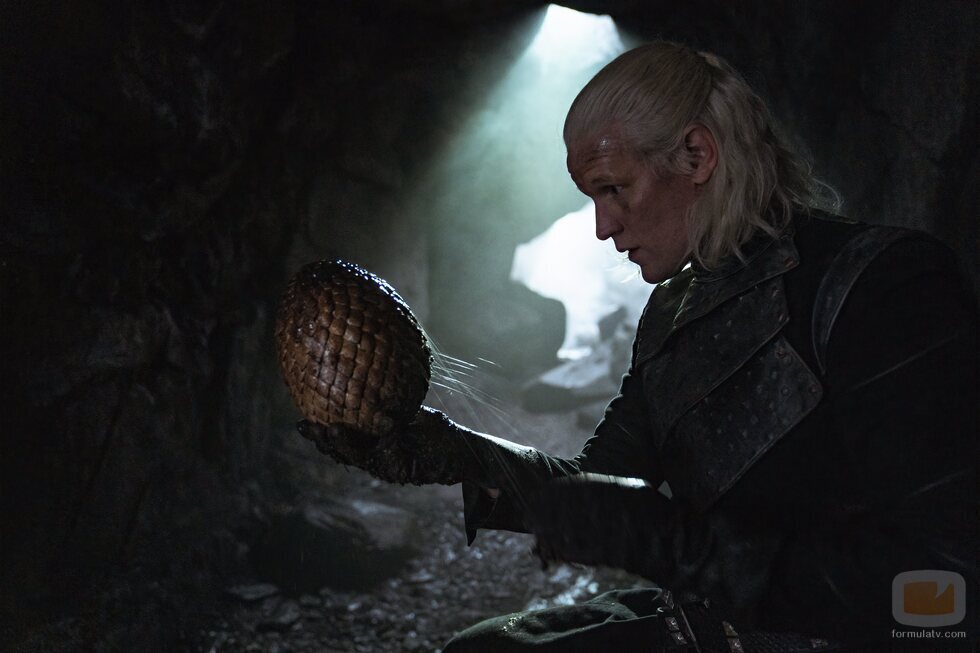 Daemon Targaryen encuentra un huevo de dragón en 'La Casa del Dragón'