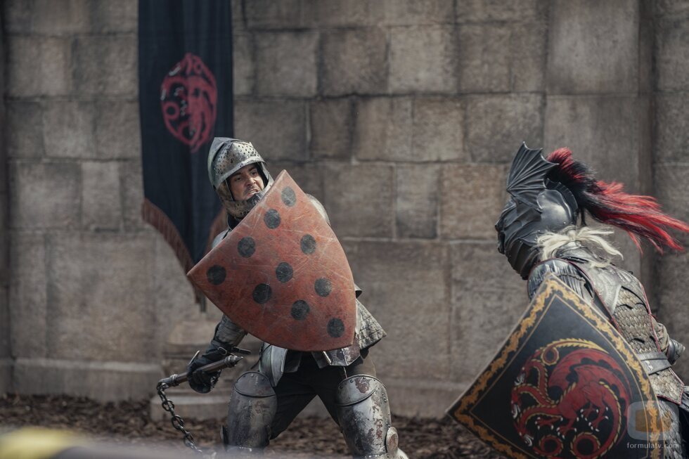 Ser Criston Cole y Daemon Targaryen pelean en 'La Casa del Dragón'