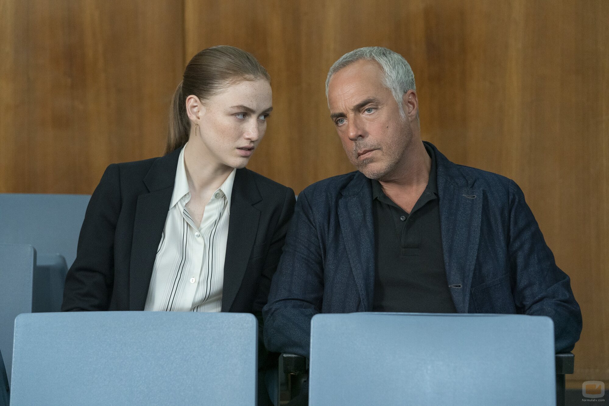 Titus Welliver y Madison Lintz en 'Bosch: Legacy'