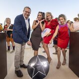 Chanel inaugura su estrella en el Mirador de la Música de Benidorm