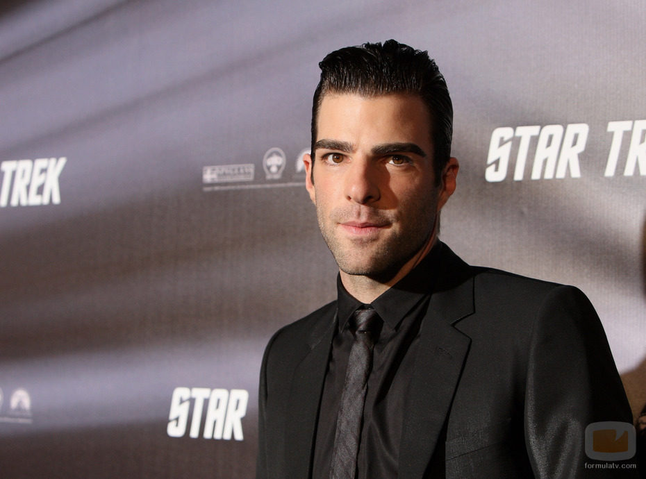 Zachary Quinto en la première de "Star Trek"