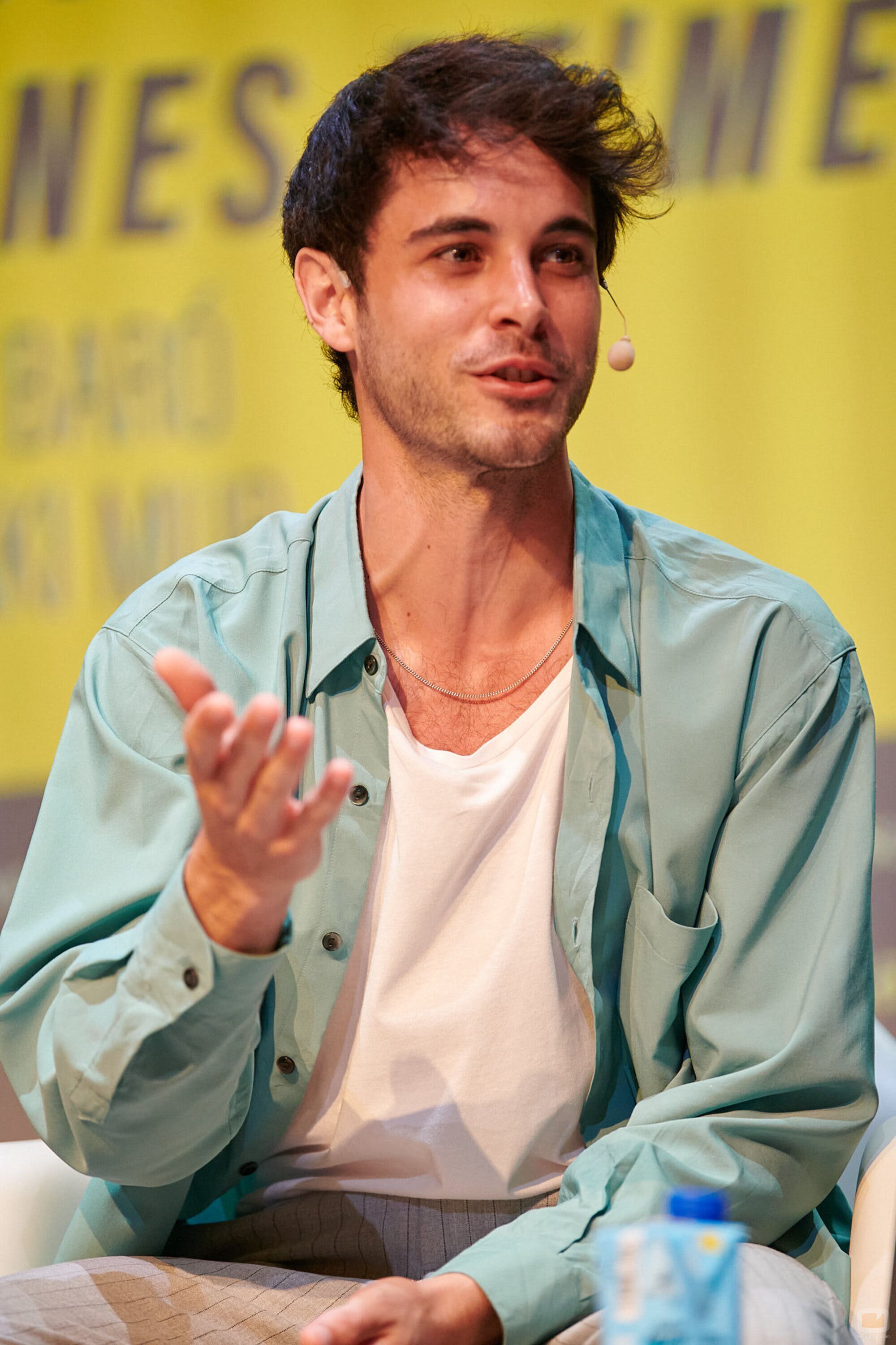 David Solans durante el reencuentro de 'Merlí'