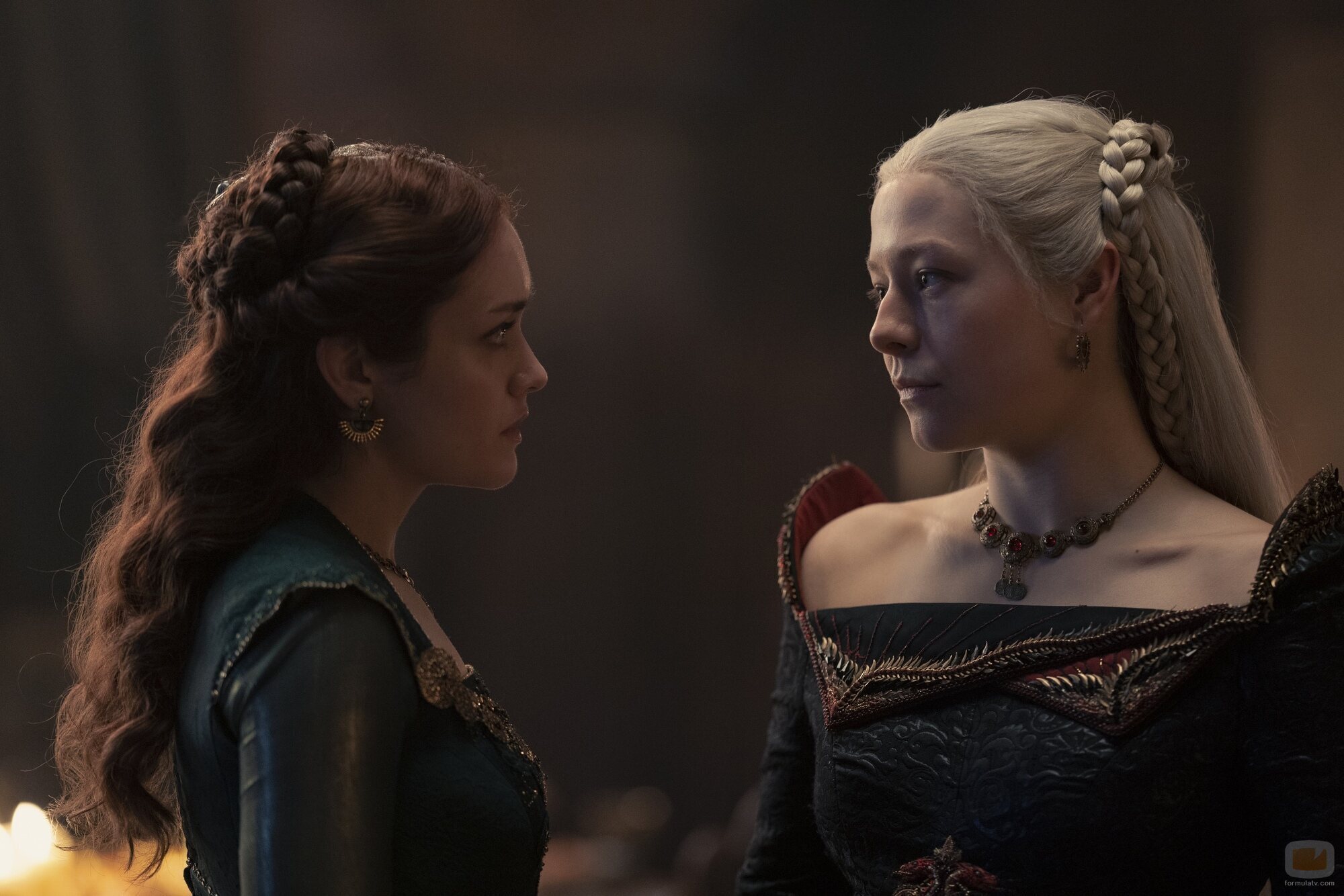 Olivia Cooke y Emma D'Arcy en 'La Casa del Dragón'