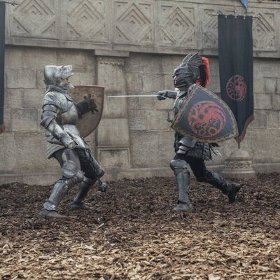Daemon Targaryen ataca a Ser Criston Cole en 'La Casa del Dragón