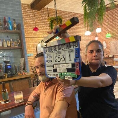 Fernando Tejero, en el rodaje de la temporada 13 de 'LQSA'