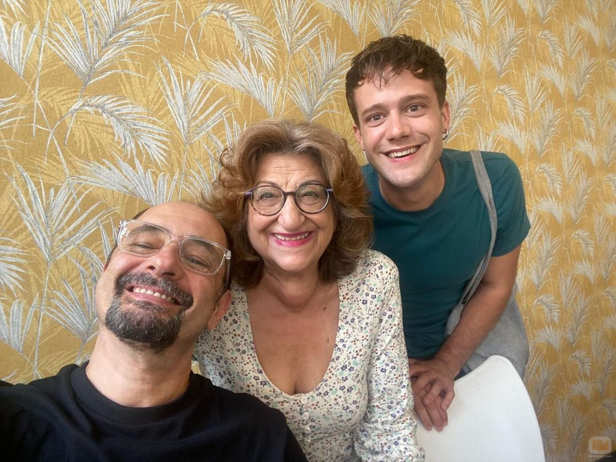 Jordi Sánchez, Mamen García y Jaime Riba en 'La que se avecina'