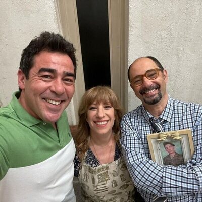 Pablo Chiapella, Nathalie Seseña y Jordi Sánchez en 'LQSA 13'