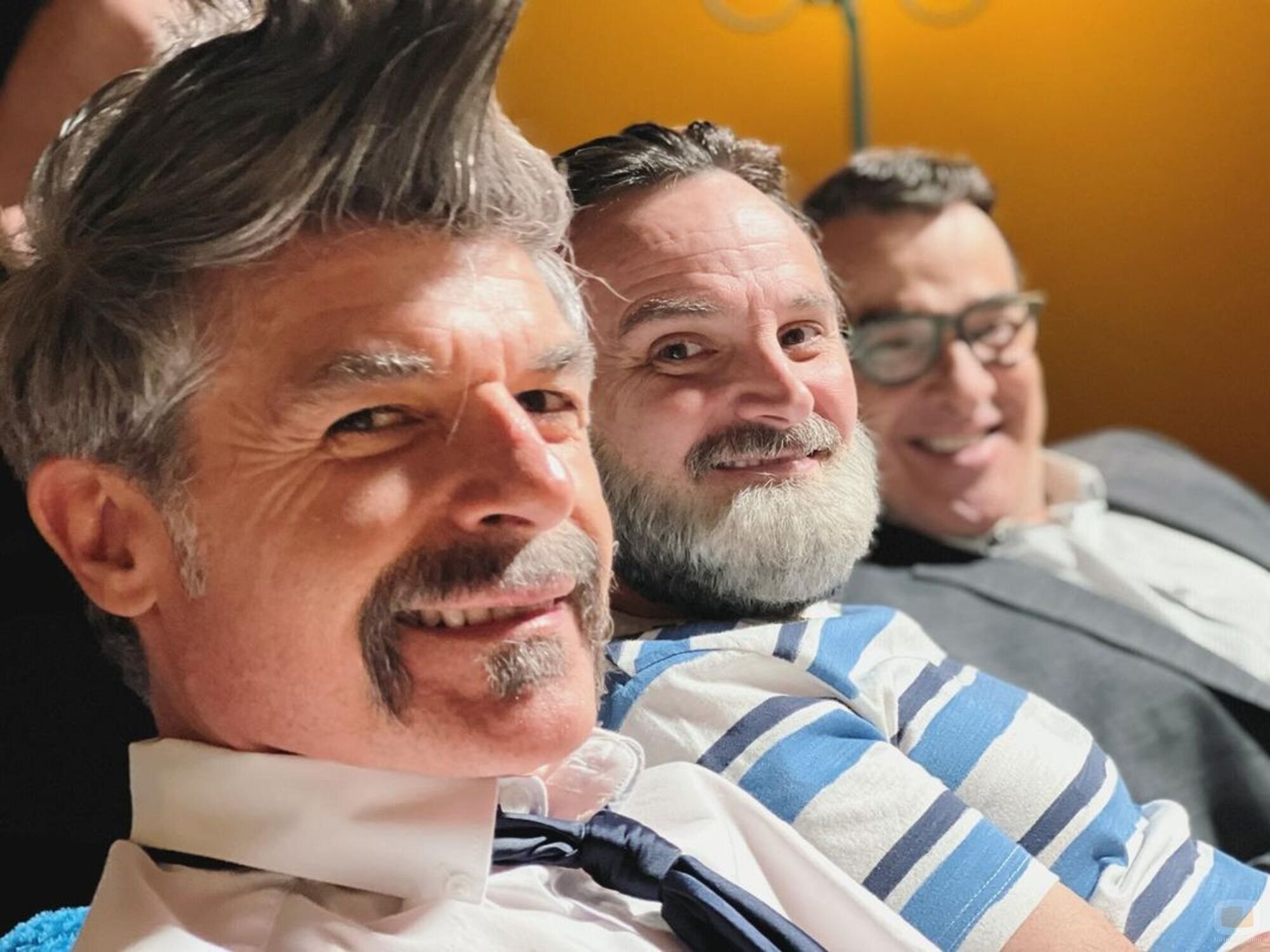 Los veteranos de 'La que se avecina' en el rodaje de la temporada 13