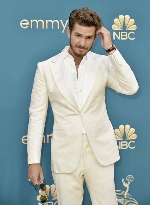 Andrew Garfield, en la alfombra roja de los premios Emmy 2022