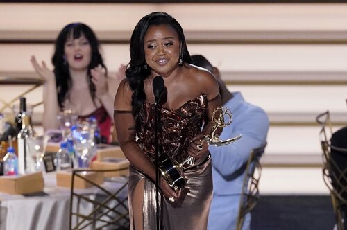 Quinta Brunson, ganadora de un Emmy 2022 por 'Colegio Abbott'