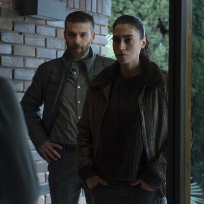 Zárate y Elena en 'La novia gitana'