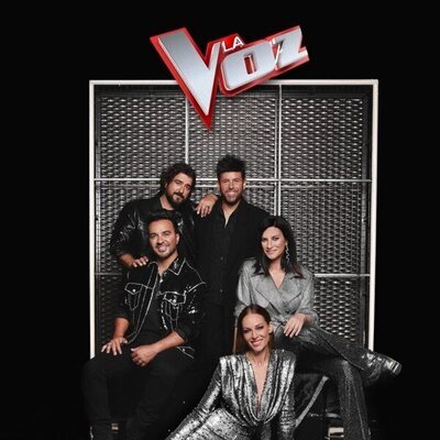 Los coaches y la presentadora de 'La Voz 2022'