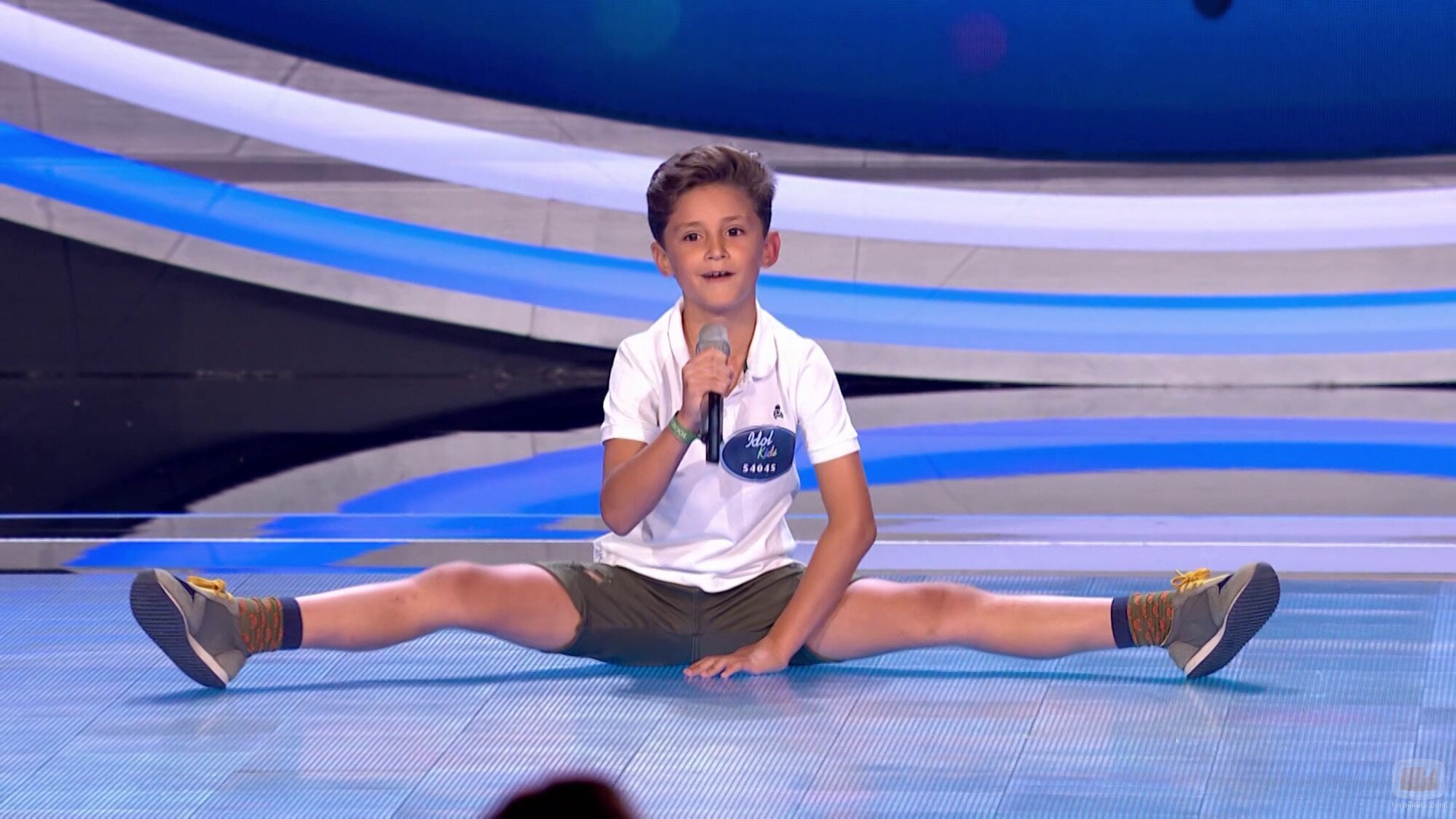 Parte de la actuación de Carlos Higes en 'Idol kids 2020'