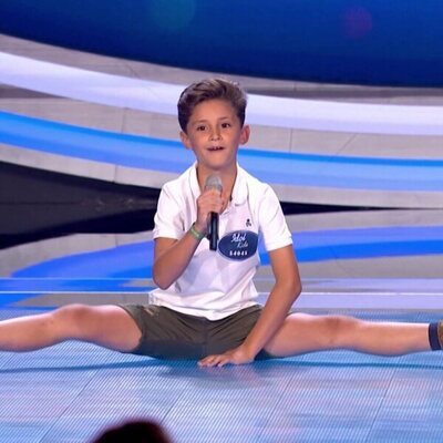 Parte de la actuación de Carlos Higes en 'Idol kids 2020'