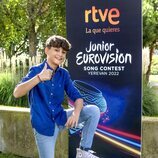 Presentación de Carlos Higes como representante español de Eurovisión Junior 2022