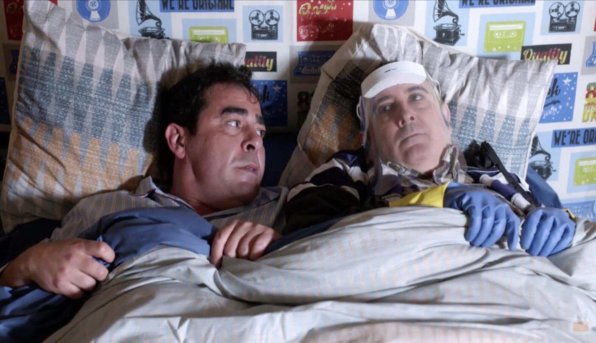 Amador Rivas y Agustín Gordillo, en la temporada 13 de 'La que se avecina'