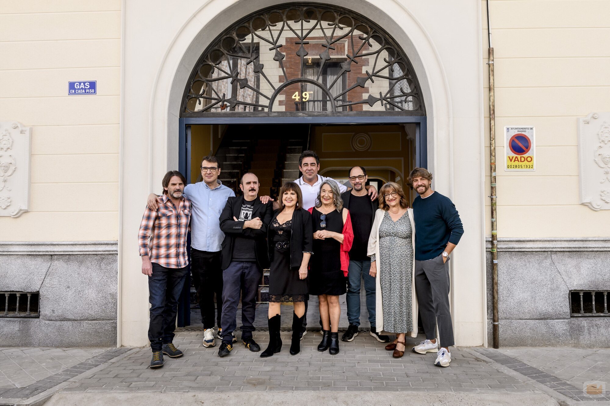 Los actores de la temporada 13 de 'La que se avecina' en el portal de Contubernio 49