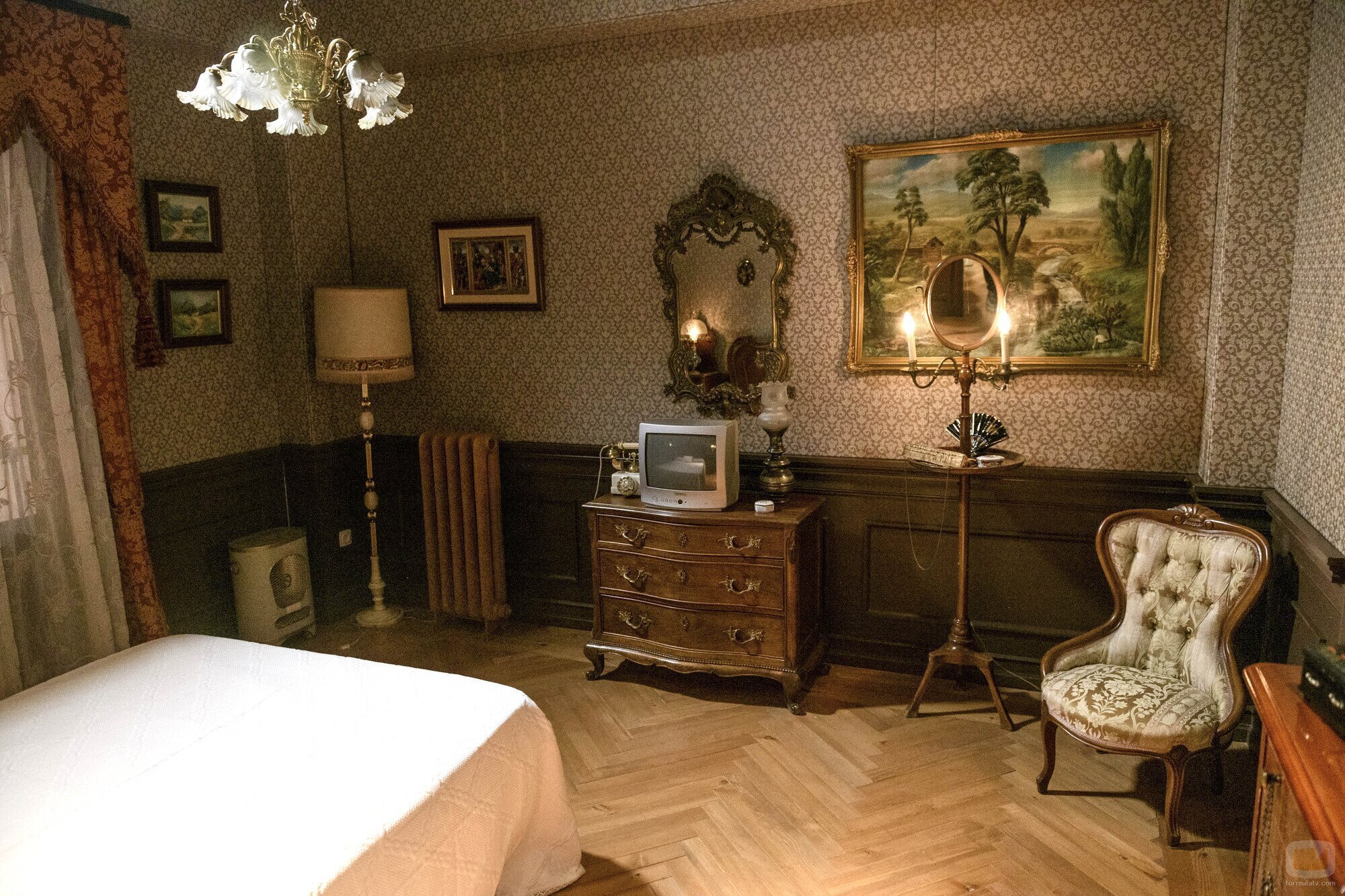 El dormitorio de la marquesa en la temporada 13 de 'La que se avecina'