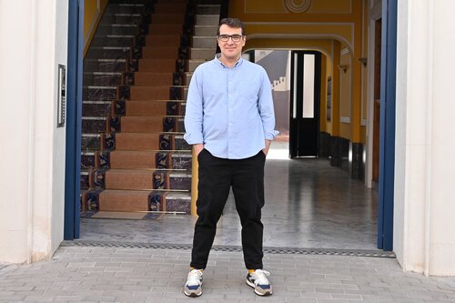 Luis Merlo en la presentación de la temporada 13 de 'La que se avecina'