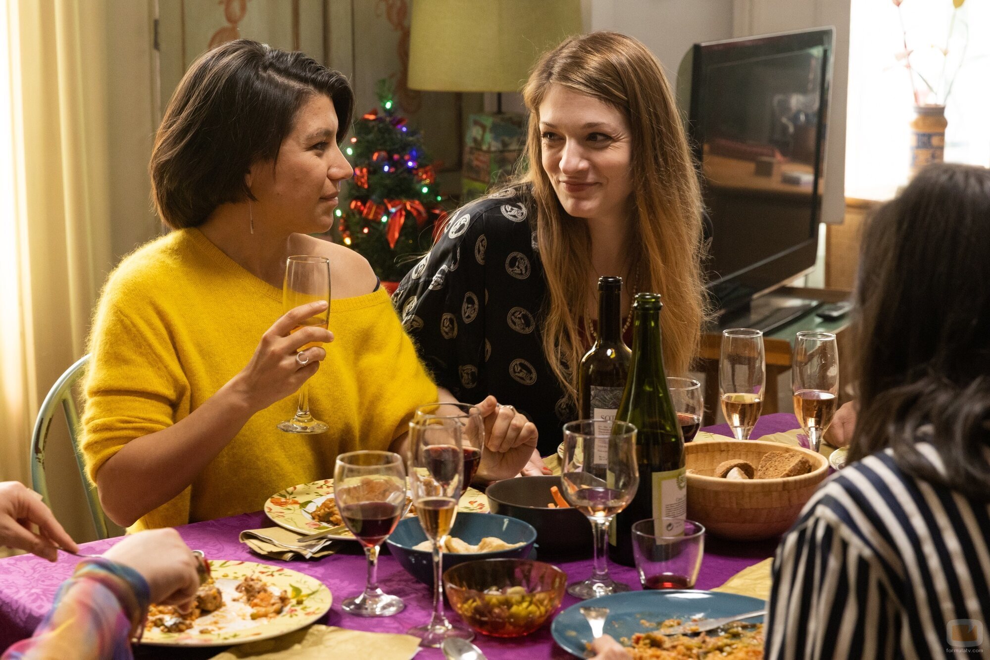 Giannina Fruttero y Meritxell Calvo en 'Smiley'