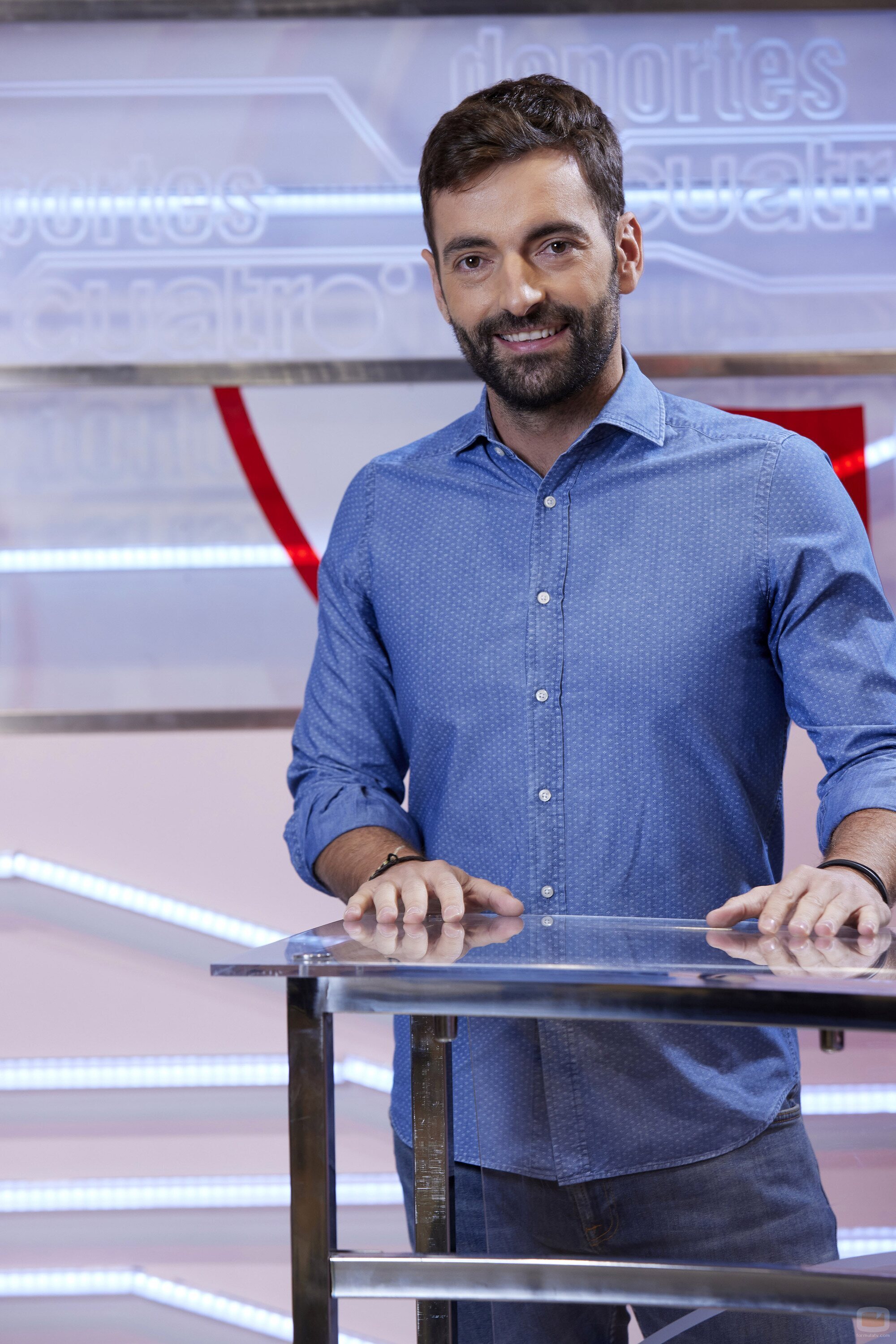 Ricardo Reyes, presentador de 'Deportes Cuatro'