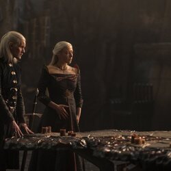 Daemon y Rhaenyra en el 1x10 de 'La Casa del Dragón'