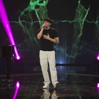 Aritz Aren en la gala especial del Benidorm Fest 2023