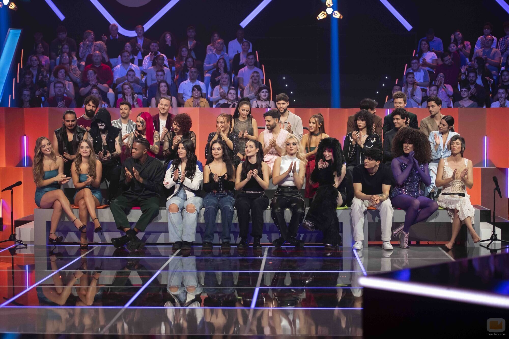 Los participantes del Benidorm Fest 2023 en la gala especial