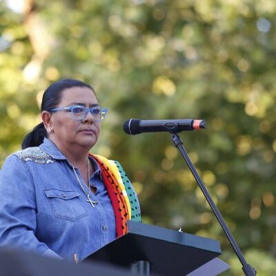 María del Monte, en el pregón del Orgullo LGTBIQ+
