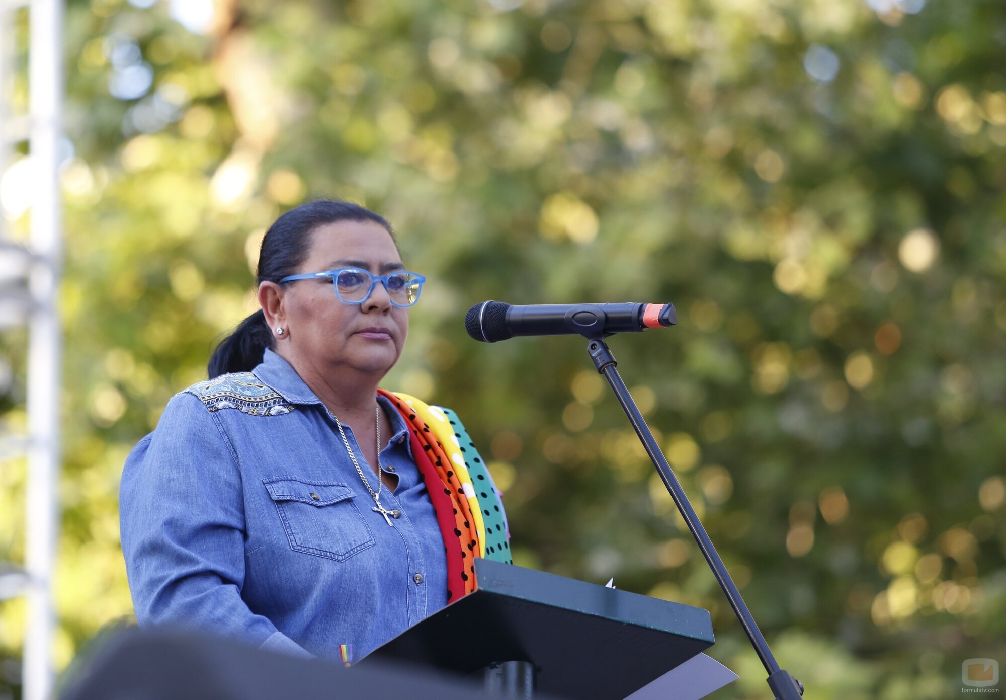 María del Monte, en el pregón del Orgullo LGTBIQ+ 