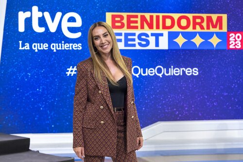 Mónica Naranjo, presentadora del Benidorm Fest 2023