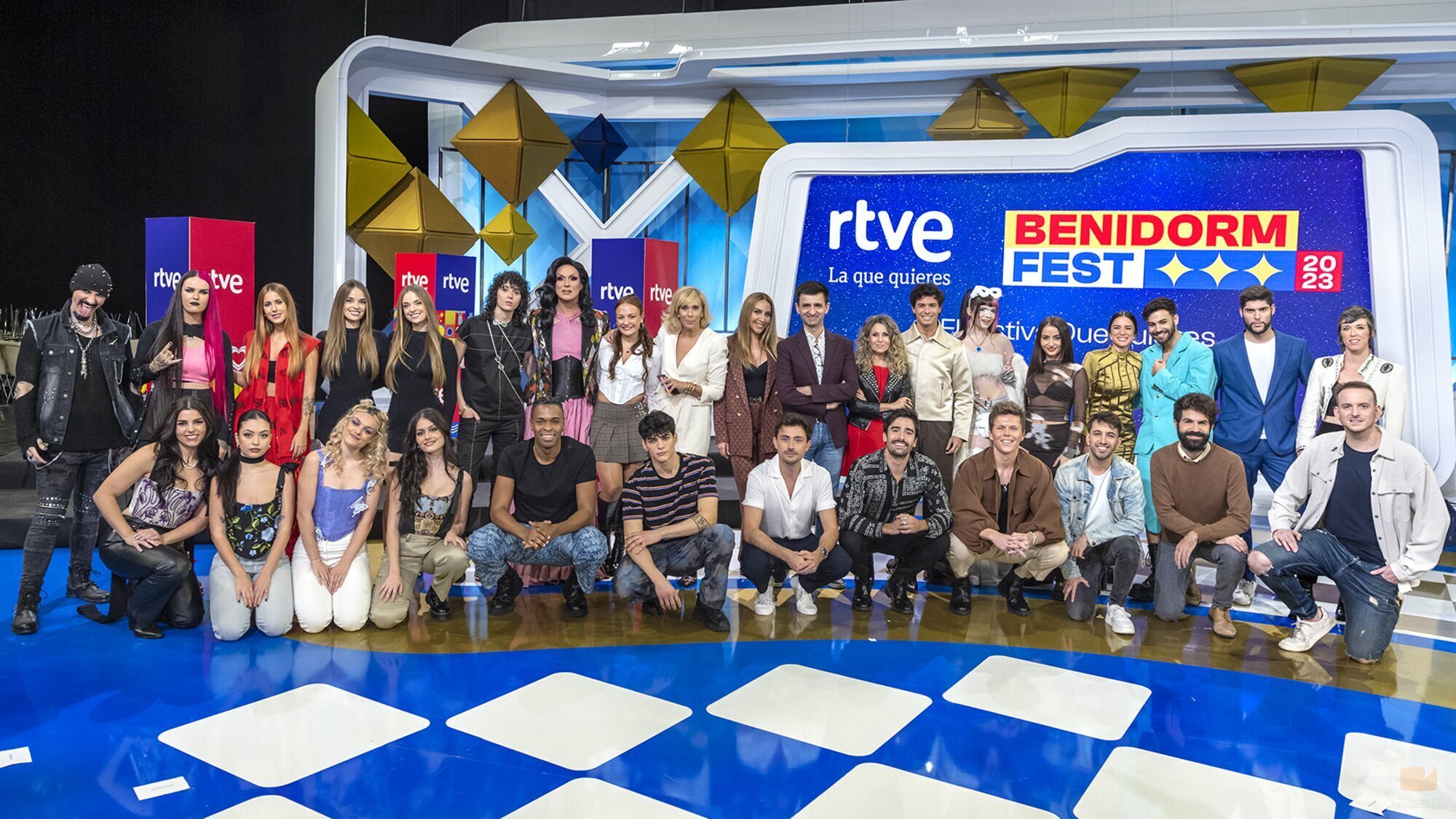 Concursantes de la segunda edición del Benidorm Fest