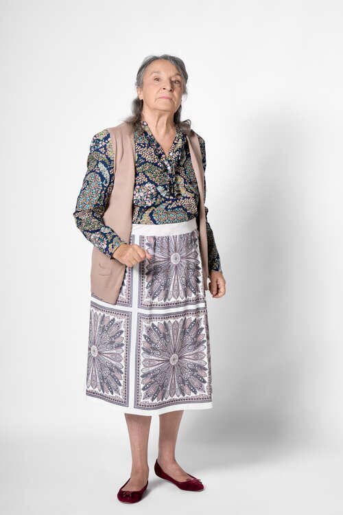 Posado de Petra Martínez como Fina Palomares en la temporada 13 de 'LQSA'