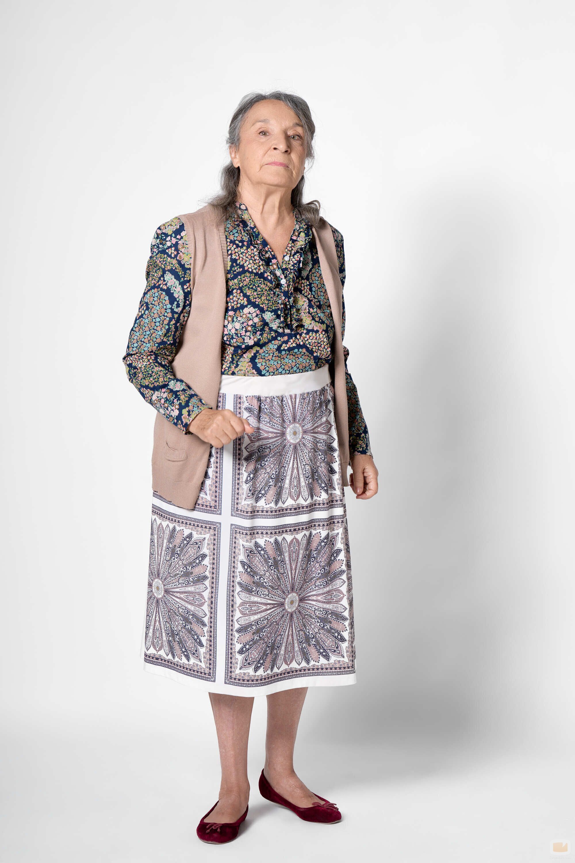 Posado de Petra Martínez como Fina Palomares en la temporada 13 de 'LQSA'