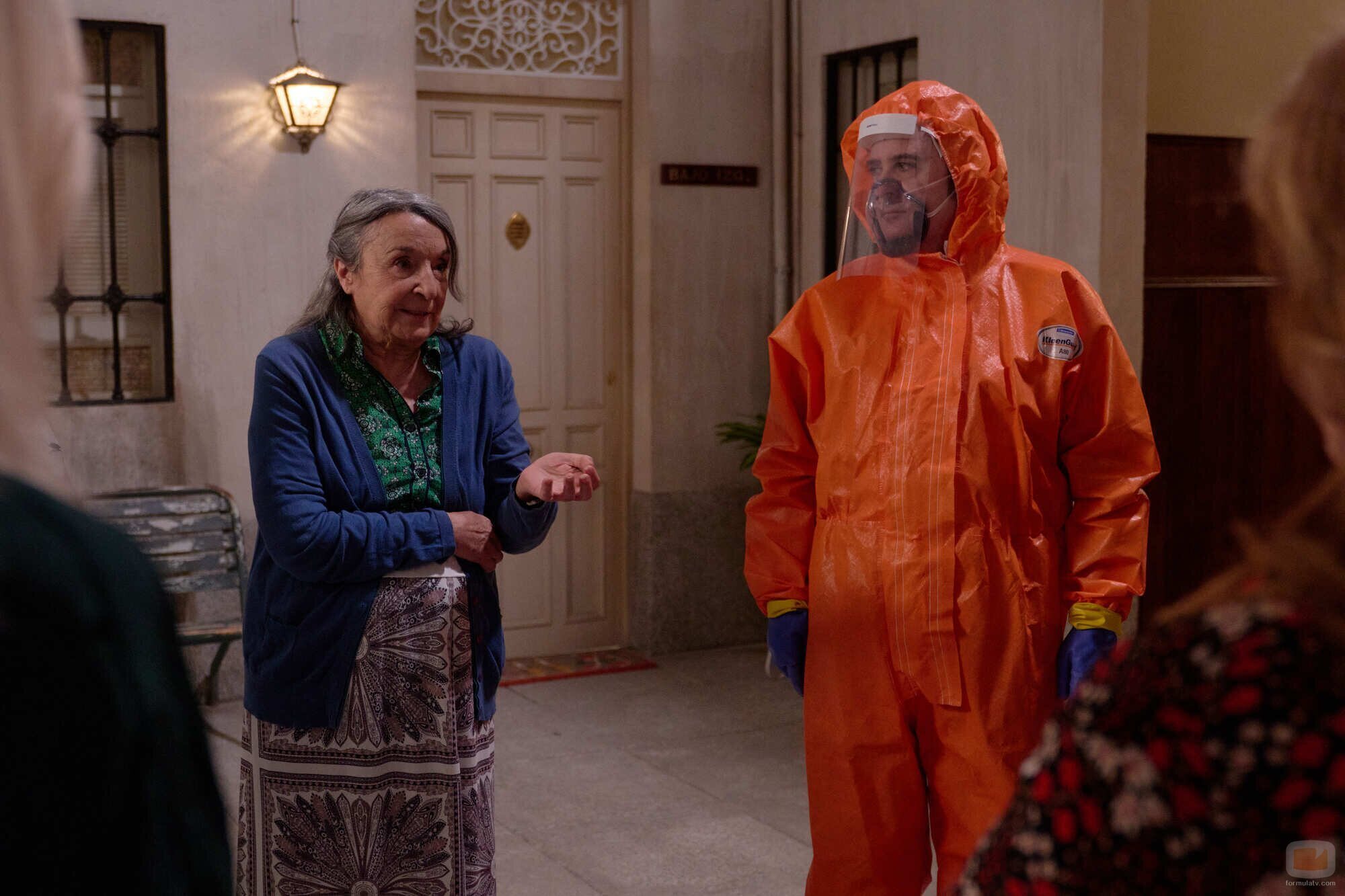 Petra Martínez y Carlos Areces, en 'La que se avecina 13'