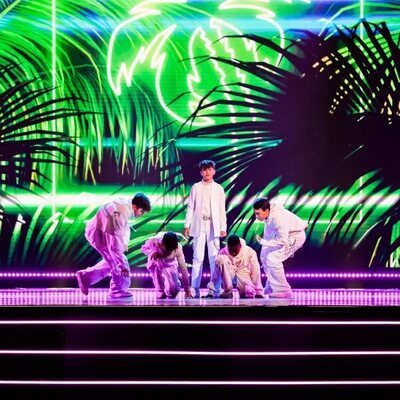 Primer ensayo de Carlos Higes en el Festival de Eurovisión Junior 2022
