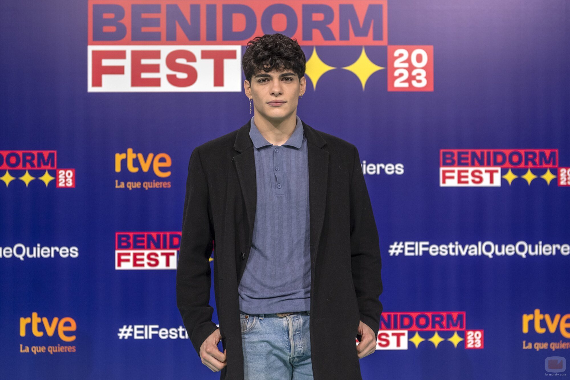 Aritz Aren, en la presentación del Benidorm Fest 2023