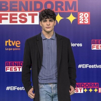 Aritz Aren, en la presentación del Benidorm Fest 2023