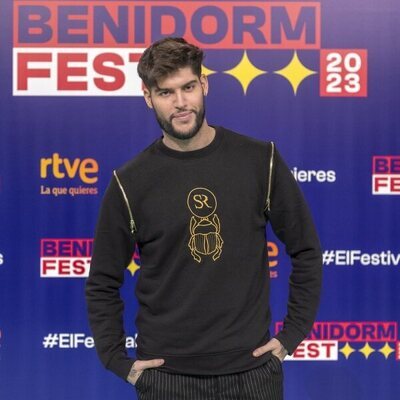 José Otero, en la presentación del Benidorm Fest 2023