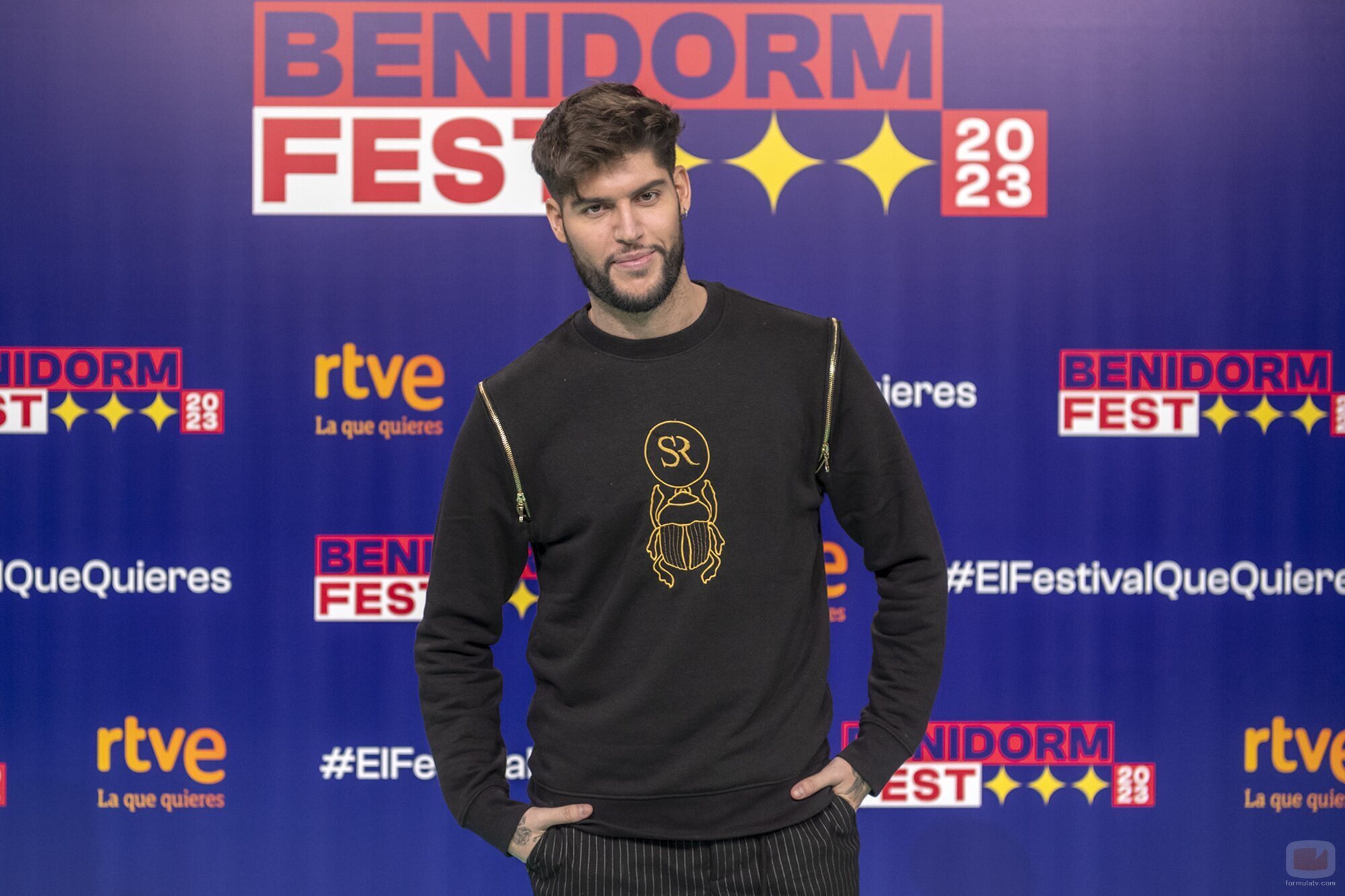 José Otero, en la presentación del Benidorm Fest 2023