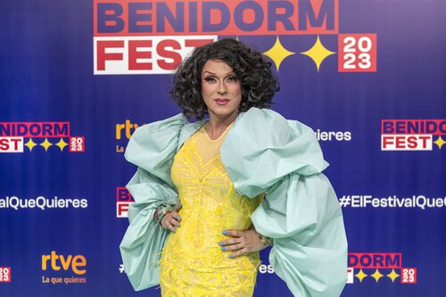 Sharonne, en la presentación del Benidorm Fest 2023