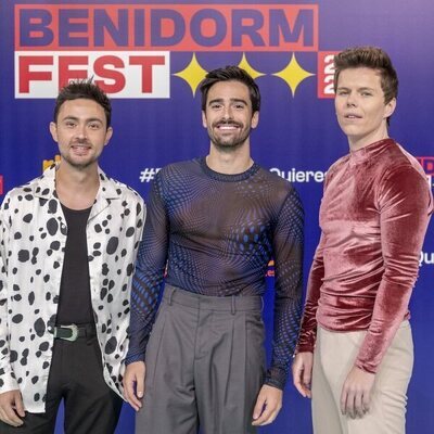 Meler, en la rueda de prensa del Benidorm Fest 2023