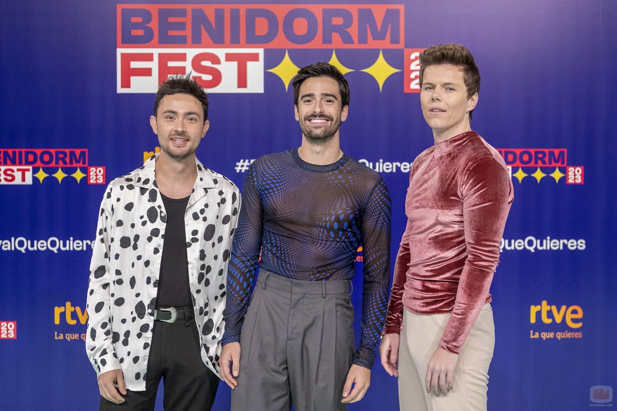 Meler, en la rueda de prensa del Benidorm Fest 2023