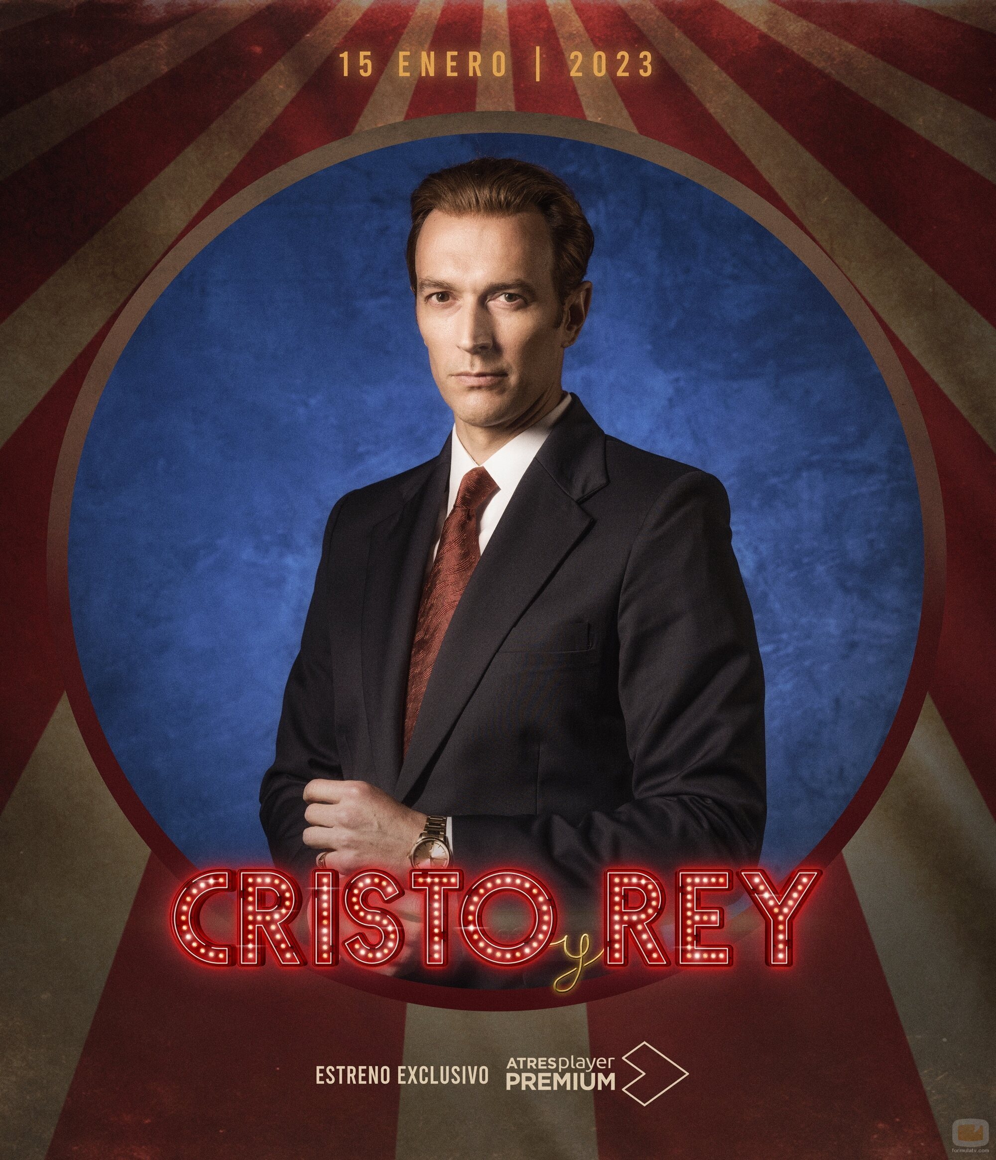 Cristóbal Suárez como el rey Juan Carlos en 'Cristo y Rey'