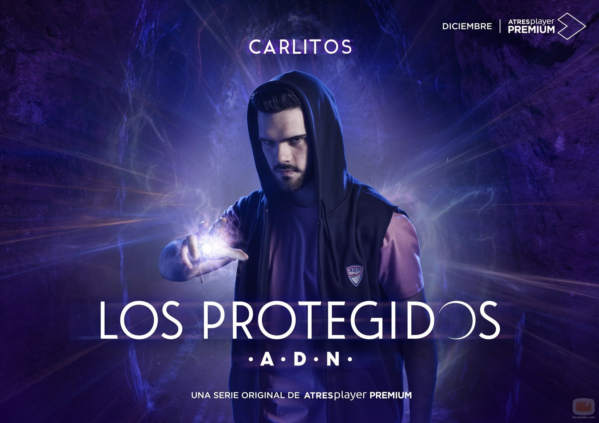 Daniel Avilés es Carlitos en 'Los protegidos: ADN'