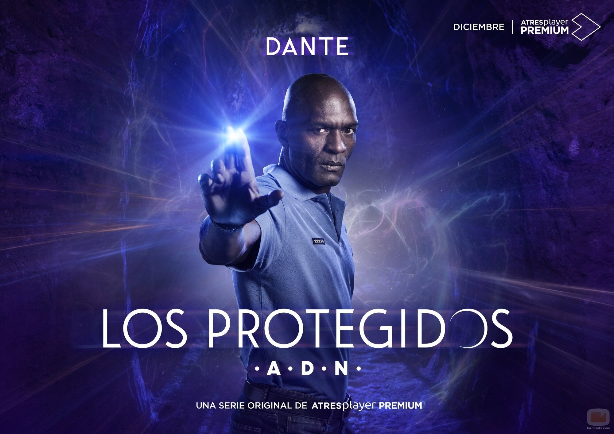 Emilio Buale es Dante en 'Los protegidos: ADN'