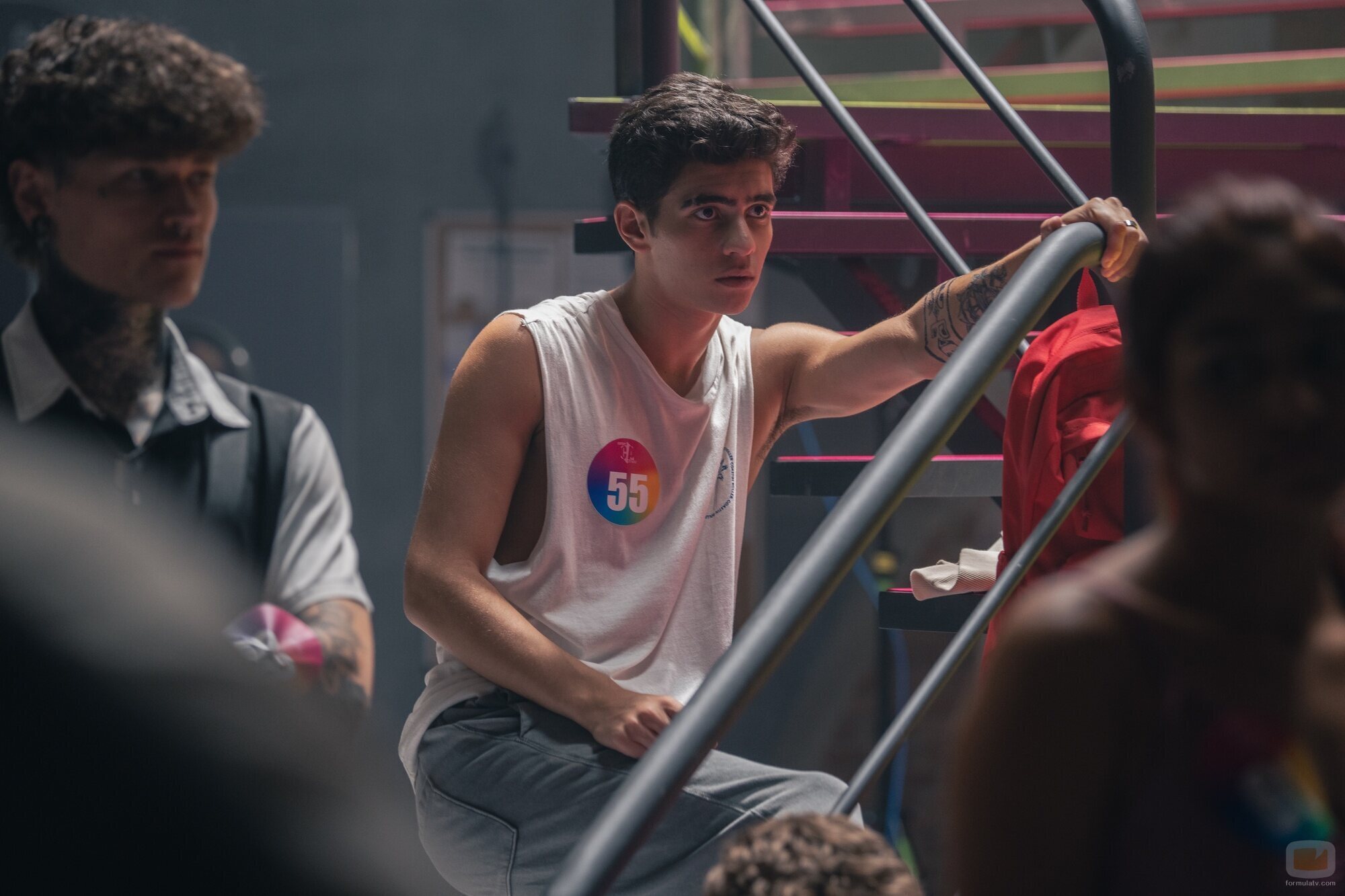 Omar (Quique González), en una secuencia de 'UPA Next'