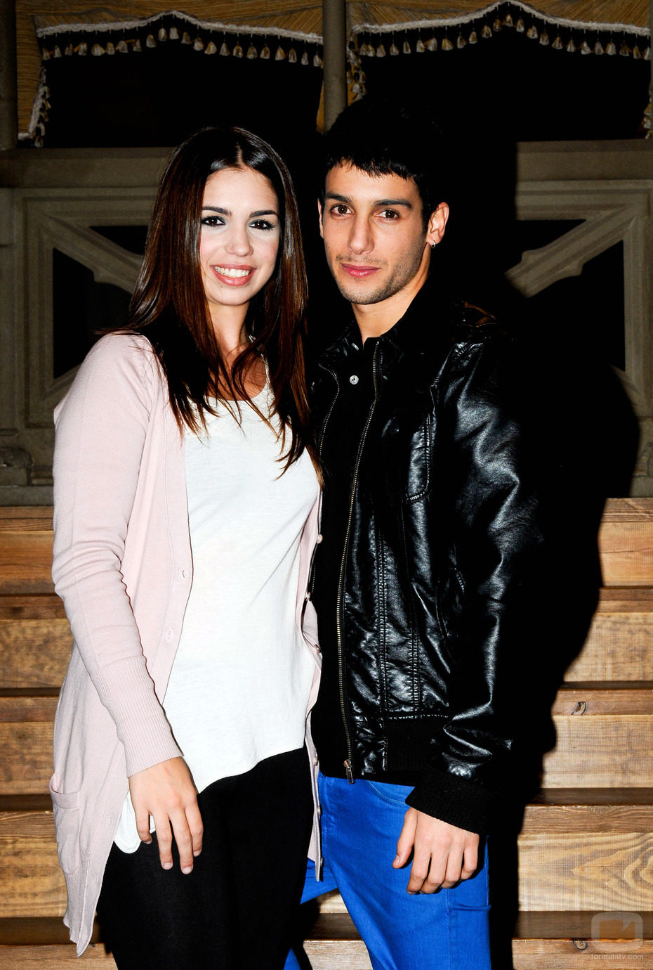 Elena Furiase y Jonás Beramí